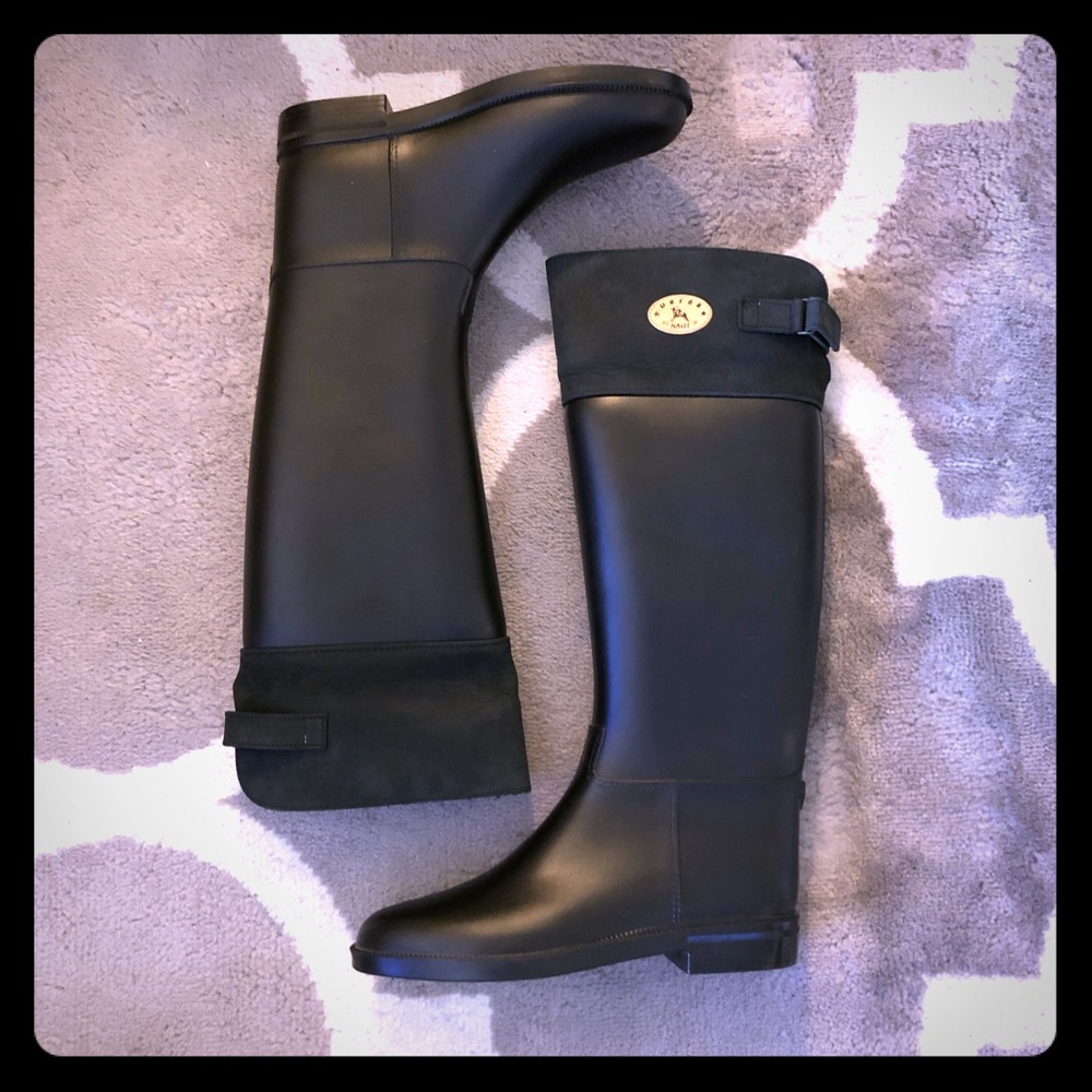 Naot riding boot rain boots